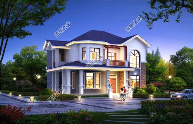 造價25萬左右的田園二層小別墅，深受人們喜愛