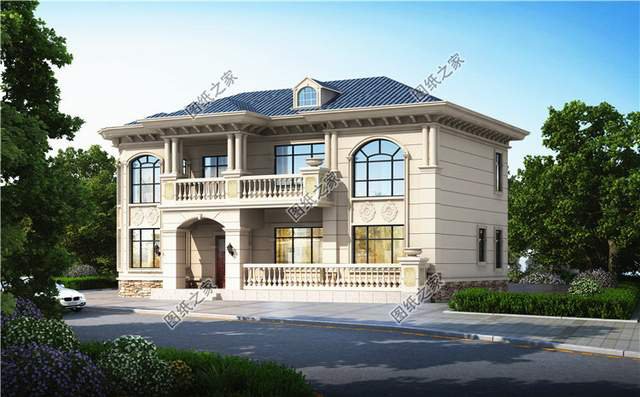 造價25萬左右的田園二層小別墅，深受人們喜愛