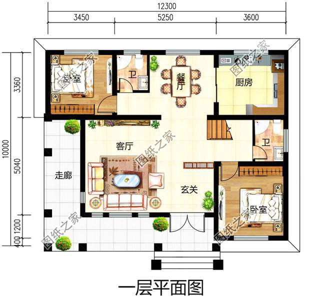 造價25萬左右的田園二層小別墅，深受人們喜愛