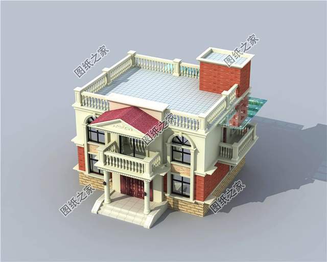 造價25萬左右的田園二層小別墅，深受人們喜愛