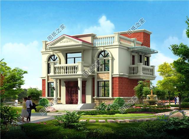 造價25萬左右的田園二層小別墅，深受人們喜愛