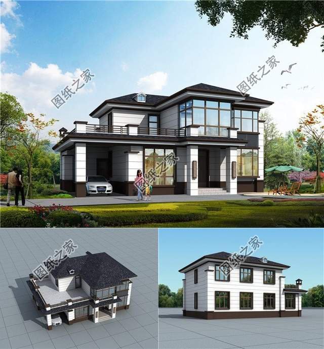 優(yōu)雅精致的二層農(nóng)村自建房，讓人印象深刻，大家看了都說好