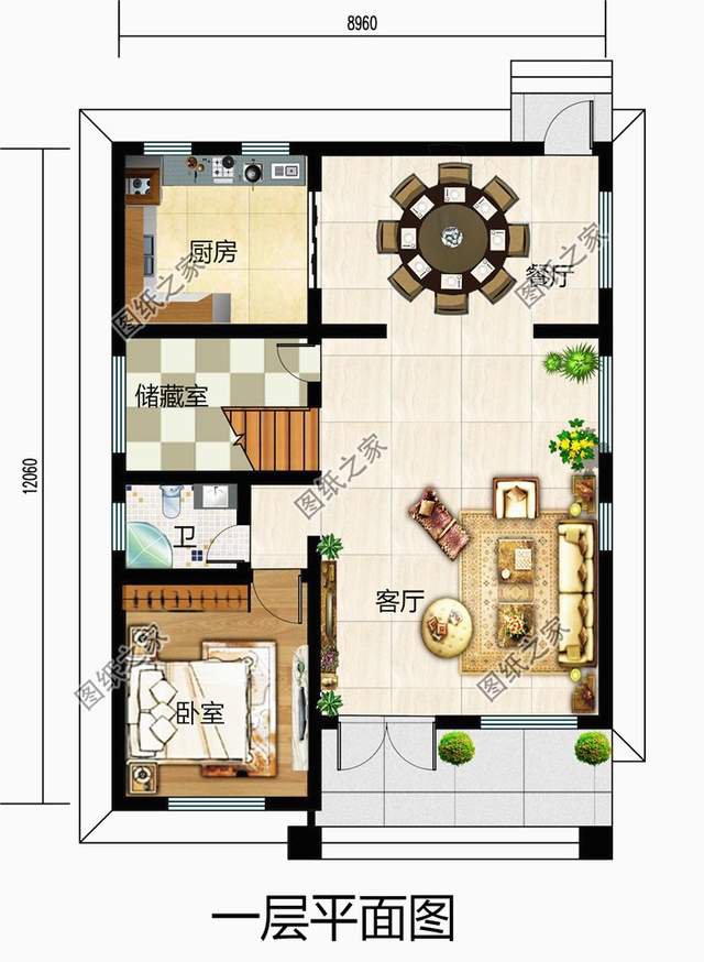 鄉(xiāng)村時尚二層小別墅，占地100平左右小面積大智慧