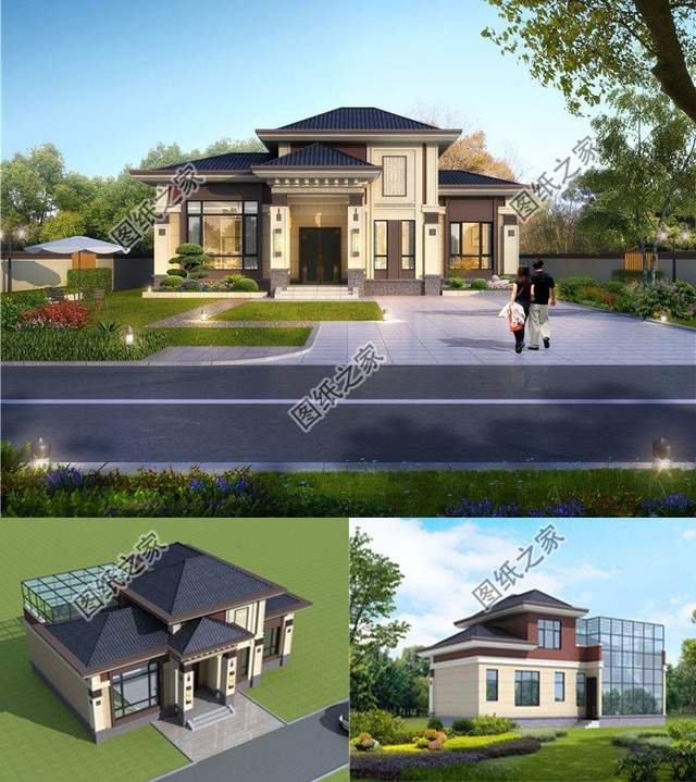 忍不住推薦，坡屋頂二層別墅，生活舒適的選擇