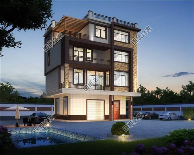 四層別墅設(shè)計，再也不用擔心空間不夠啦