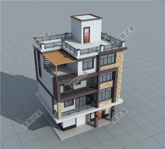 四層別墅設(shè)計，再也不用擔心空間不夠啦