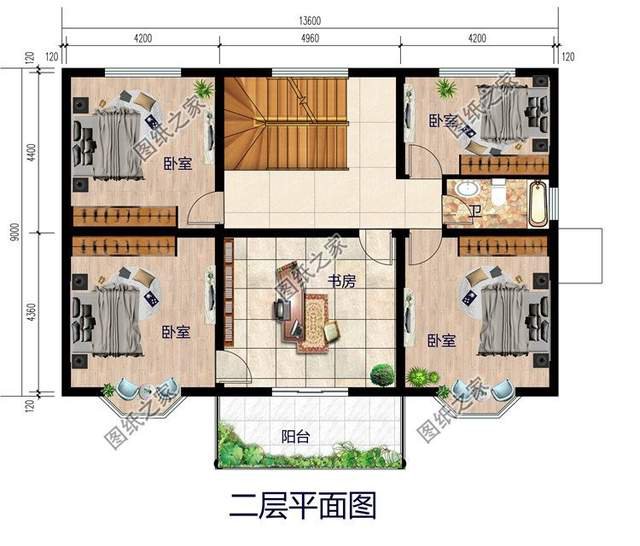 二層別墅帶老虎窗，經(jīng)典的雅致，沒有沒落過的潮流