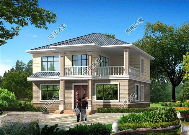 最適合農(nóng)村建房的三套簡單二層小別墅，打造一個舒適溫暖的家