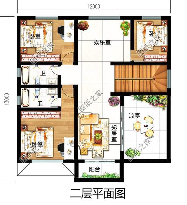 最適合農(nóng)村建房的三套簡單二層小別墅，打造一個舒適溫暖的家