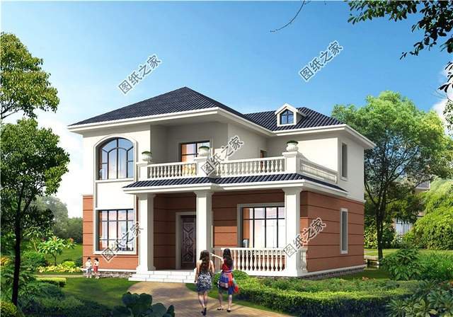 最適合農(nóng)村建房的三套簡單二層小別墅，打造一個舒適溫暖的家