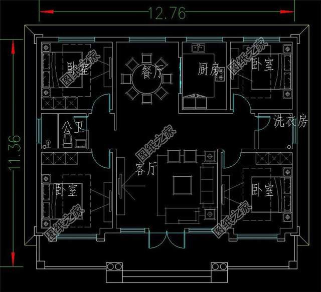 歐式一層別墅，簡(jiǎn)單卻華麗，經(jīng)濟(jì)又大氣