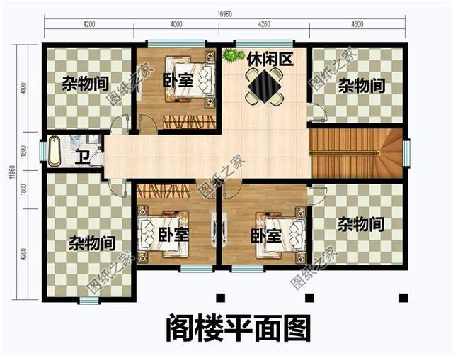 一層半別墅，美觀實用，自帶閣樓，生活的好伴侶