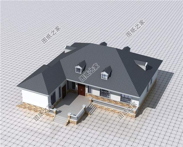 L型農(nóng)村別墅設(shè)計圖，實用舒適還美觀全安排到位了