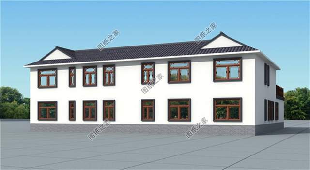 新中式二層四合院帶車庫，彰顯更高端的品質(zhì)生活