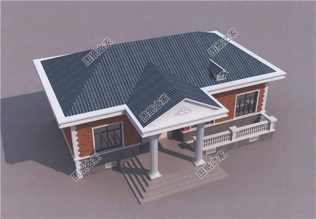 占地120平一層平房設(shè)計圖紙，讓我們的生活未來可期