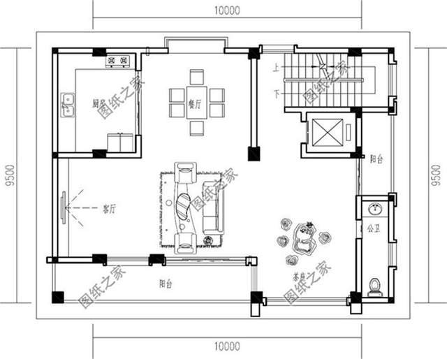 平屋頂四層迷你小別墅占地小功能全，再也不用擔(dān)心一家人不夠住了