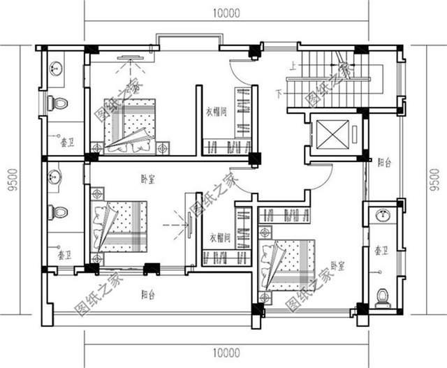 平屋頂四層迷你小別墅占地小功能全，再也不用擔(dān)心一家人不夠住了