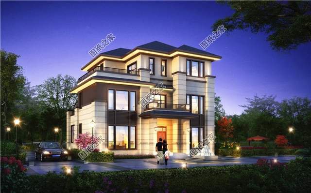 農(nóng)村三層獨(dú)棟別墅設(shè)計圖紙，看到第一款我就忍不住贊嘆了