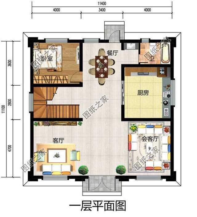 農(nóng)村三層獨(dú)棟別墅設(shè)計圖紙，看到第一款我就忍不住贊嘆了