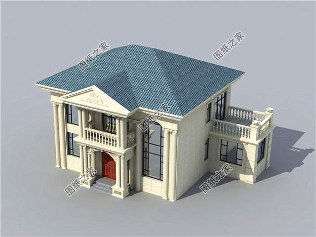 最接地氣的農(nóng)村二層自建房設計圖，帶配房煙氣裊裊芳香四溢