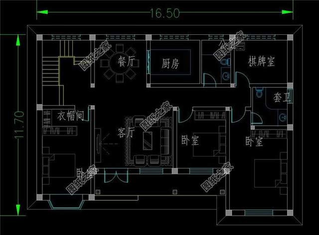 大氣的農(nóng)村一層半別墅帶精致老虎窗，看起來(lái)漂亮極了