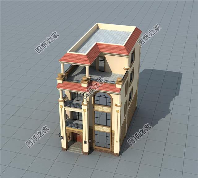 四層平頂別墅，優(yōu)享選擇，悠悠生活