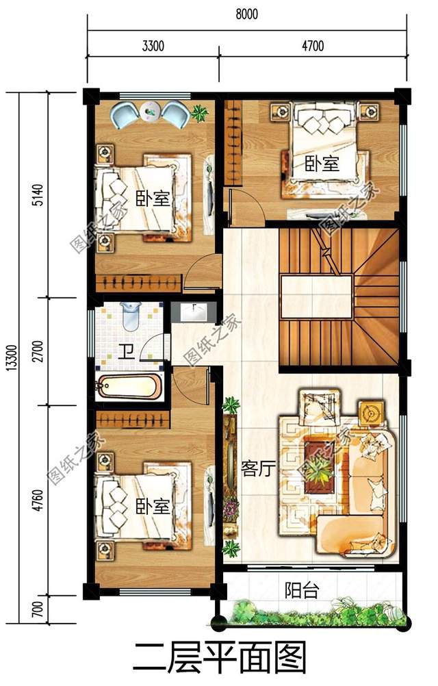 占地100平的三層鄉(xiāng)村小別墅，秀出你的別樣氣質