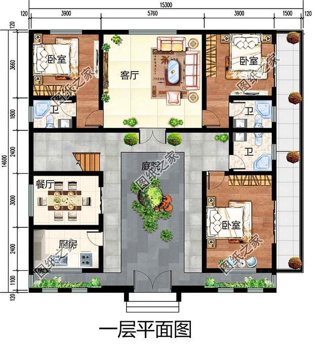 在農(nóng)村有一棟這樣的中式二層四合院，你就是人生的贏家