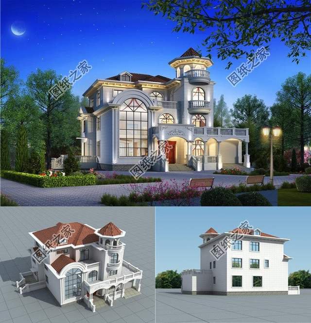 帶老虎窗三層別墅，別樣的典雅，不一樣的體會(huì)