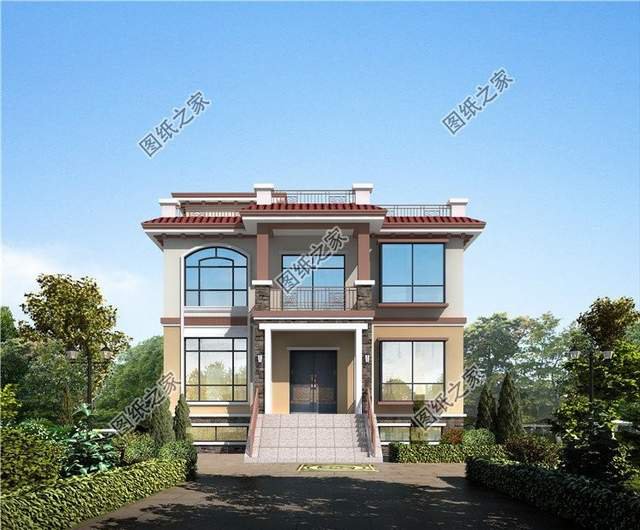 帶地下室的多功能二層農村自建房，隔熱防潮滿足大家的好多需求