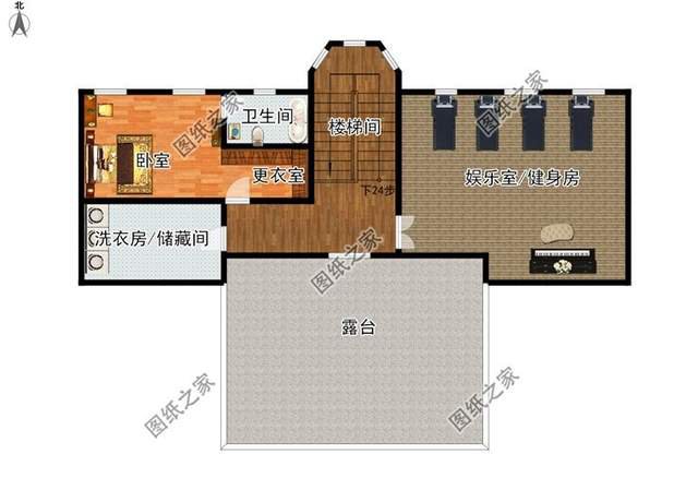 漂亮的房子百里挑一四層歐式別墅效果圖，滿足你對(duì)奢華的概念