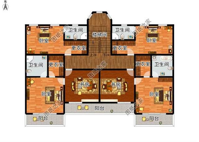 漂亮的房子百里挑一四層歐式別墅效果圖，滿足你對(duì)奢華的概念