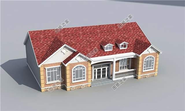 農(nóng)村五間一層房屋設(shè)計(jì)圖，室內(nèi)布局安排得妥妥的，真是不錯(cuò)