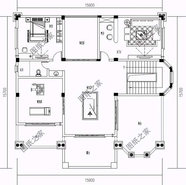帶陽(yáng)臺(tái)四層別墅，喝茶晾曬兩不誤，生活樂(lè)無(wú)窮