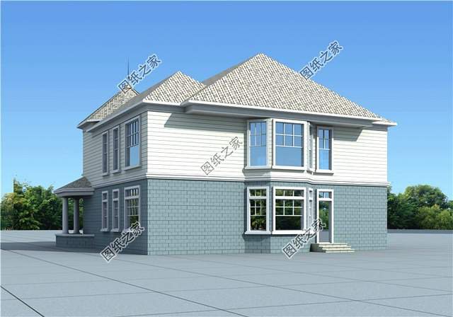 200平左右質(zhì)感十足的新農(nóng)村三層別墅設(shè)計圖，富貴之氣迎面而來