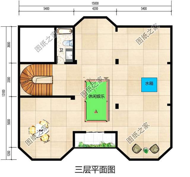 200平左右質(zhì)感十足的新農(nóng)村三層別墅設(shè)計圖，富貴之氣迎面而來