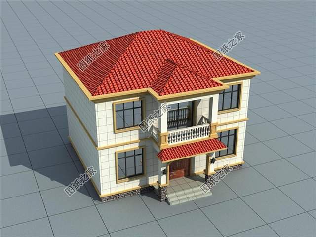 戶型對稱的農(nóng)村二層樓房設(shè)計圖，里面有一款絕對是你的選擇