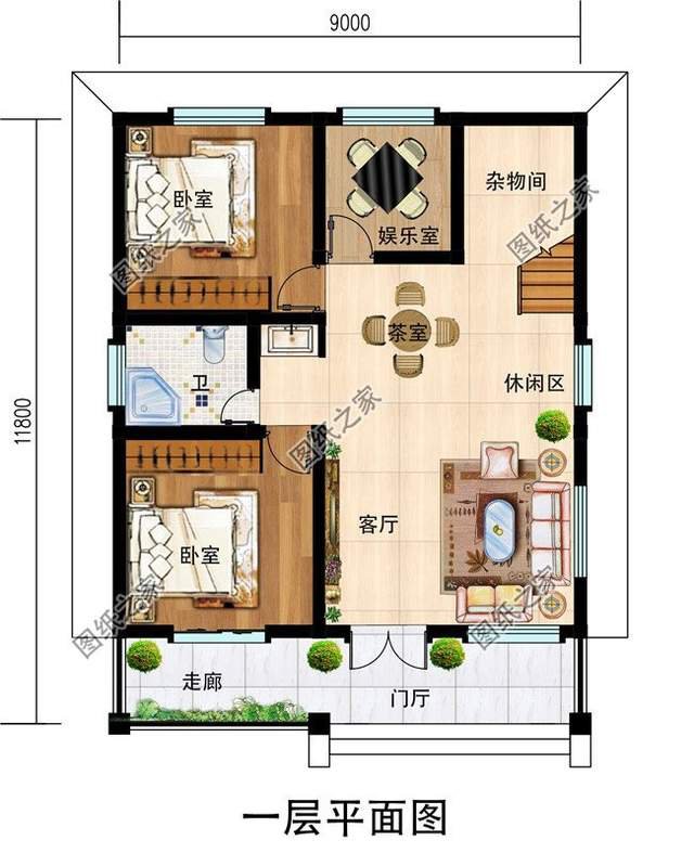 占地不足百平的農(nóng)村三層自建房設(shè)計(jì)，絕對(duì)是小平米大格局