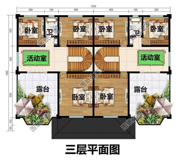 羅馬柱雙拼的大氣，農(nóng)村兄弟情誼深厚的證明