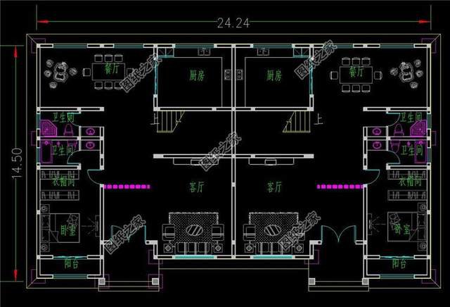 新中式雙拼別墅，傳統(tǒng)中帶著潮流的外形，兄弟姐妹的好選擇