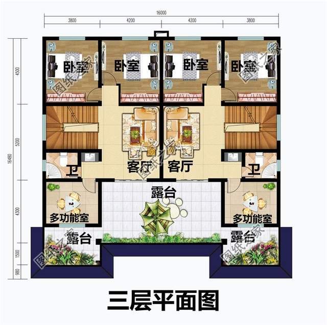 新中式雙拼別墅，傳統(tǒng)中帶著潮流的外形，兄弟姐妹的好選擇