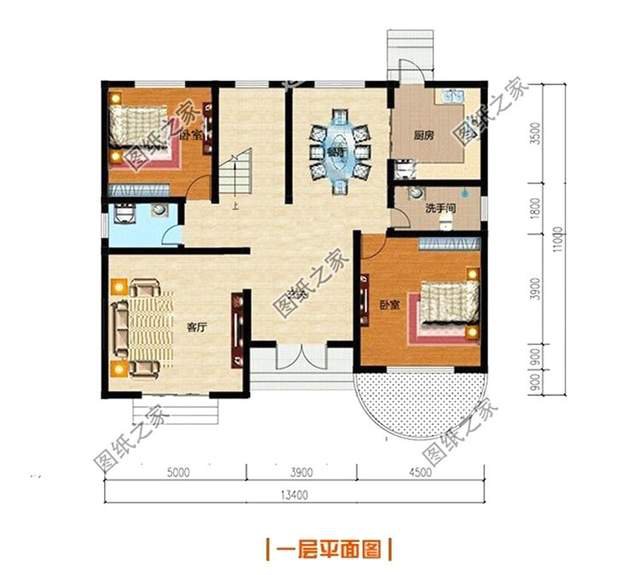 三款帶煙囪的二層鄉(xiāng)村別墅設(shè)計圖紙，給你不一樣的農(nóng)家生活
