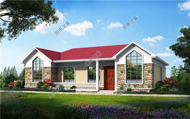 讓你一眼就能相中的一層房屋設(shè)計(jì)圖紙，簡單低調(diào)不張揚(yáng)