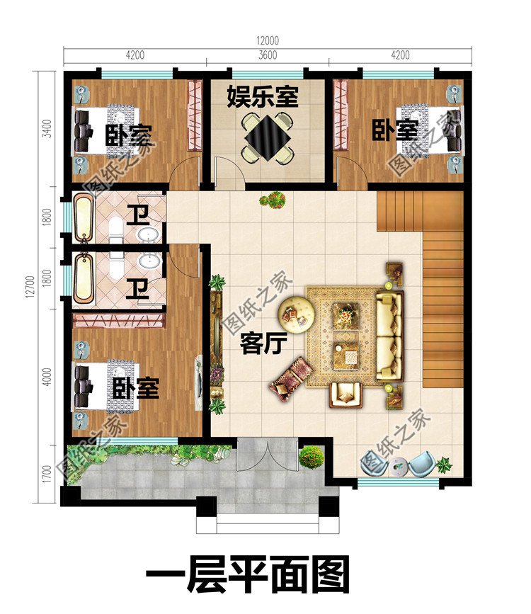 農(nóng)村二層房屋設(shè)計(jì)