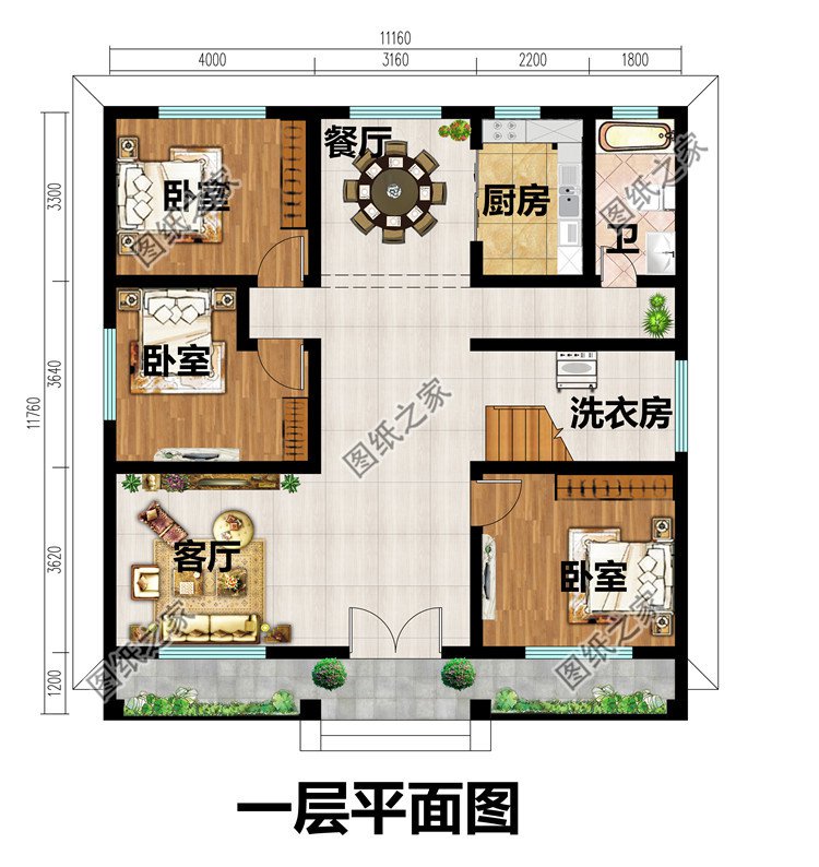 農(nóng)村二層房屋設(shè)計(jì)