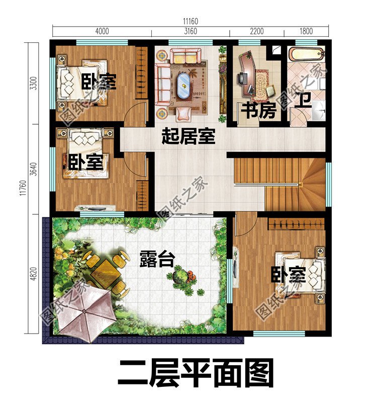 農(nóng)村二層房屋設(shè)計(jì)