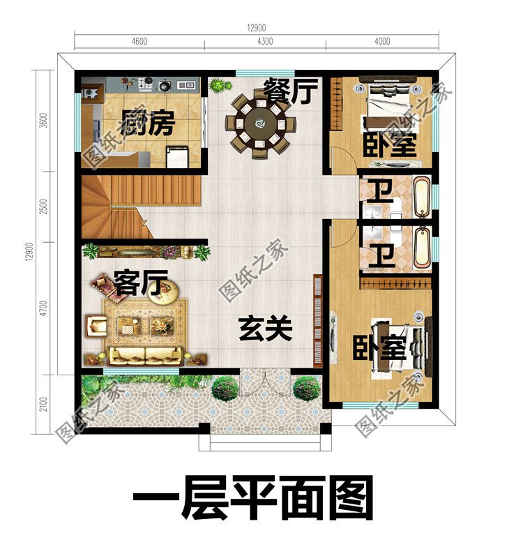 農(nóng)村二層房屋設(shè)計(jì)