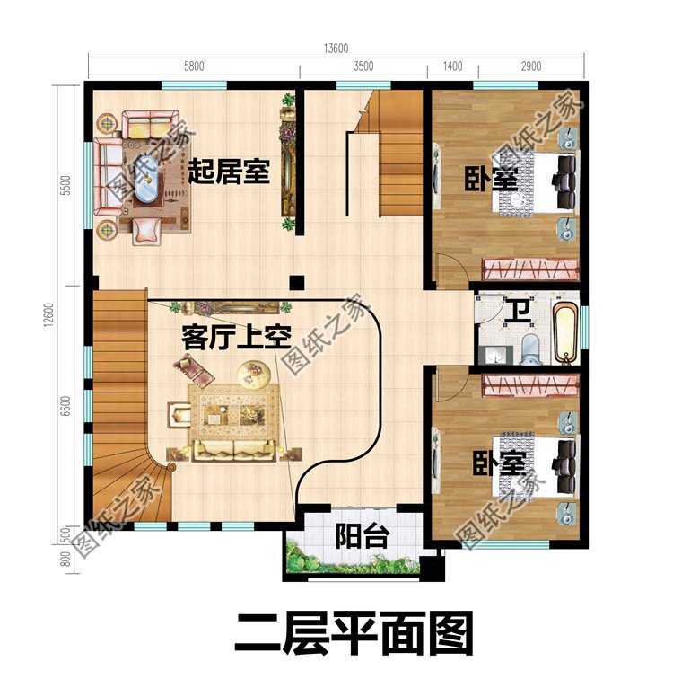 三間三層樓房設(shè)計(jì)圖紙