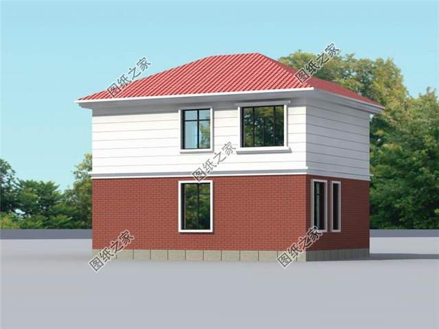 占地90平方的二層農(nóng)村房屋設(shè)計，讓我們的生活因它而溫暖