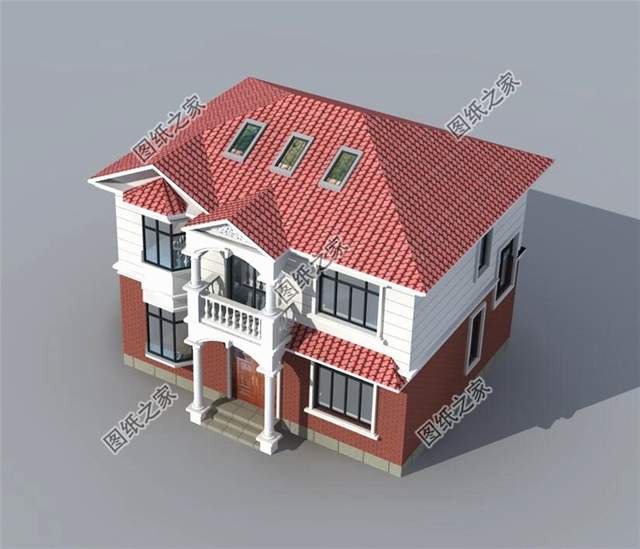 占地90平方的二層農(nóng)村房屋設(shè)計，讓我們的生活因它而溫暖